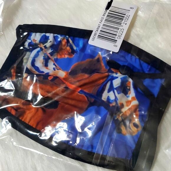 🆕️ RARE Ltd Edition Collectible Secretariat Kentucky Derby Churchill Downs Mask - Picture 6 of 6